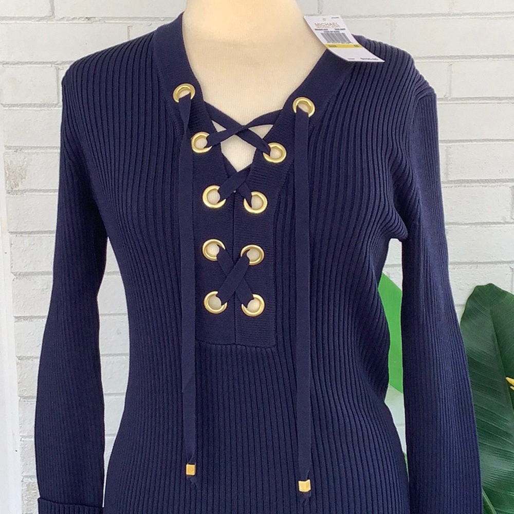 🆕 Michael Kors True Navy knit dress
